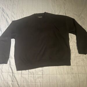 Abercrombie Mens Black Crewneck